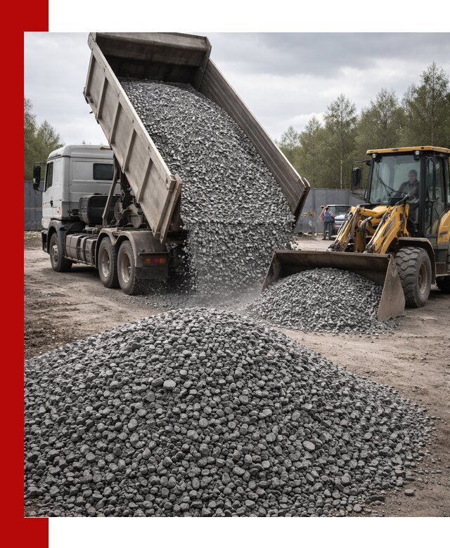 Доставка и продажа щебня гранитного в Городце