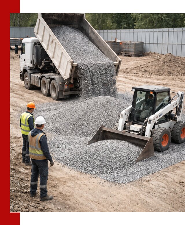 Доставка и продажа гранитного щебня фракции 0-5 в Городце