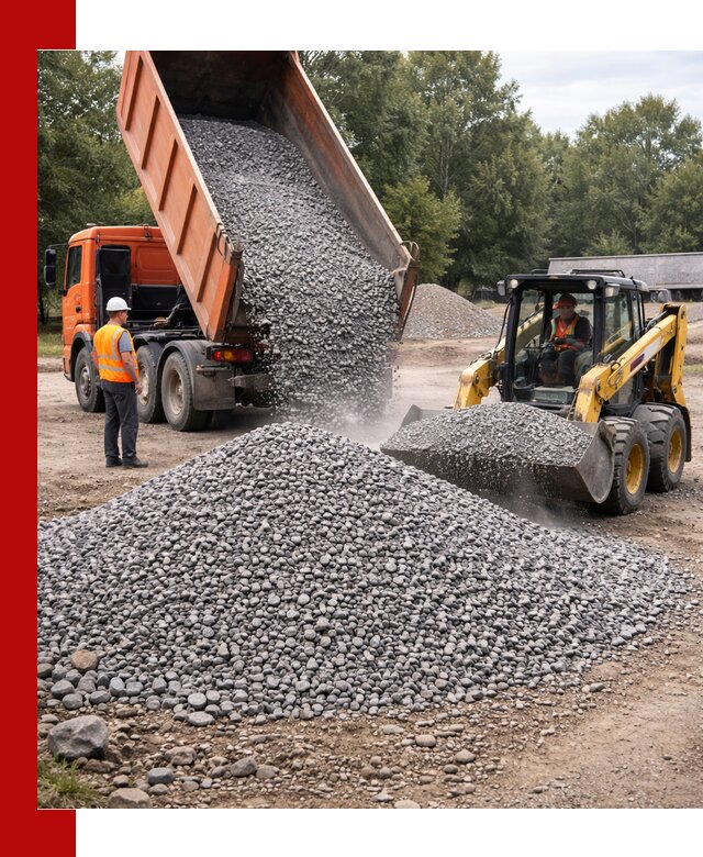 Купить гранитный щебень фракции 5–10 в Городце с доставкой