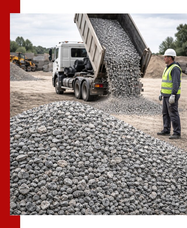 Доставка и продажа гранитного щебня фракции 5-20 в Городце