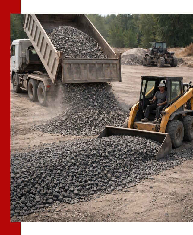 Гранитный щебень фракция 40-70 с доставкой в Городце