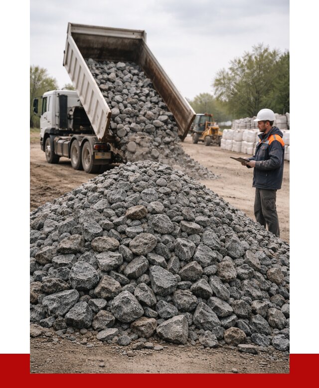 Гранитный щебень фракция 100-200 в Городце от 4252 р. ПРОНЕРУДГрд