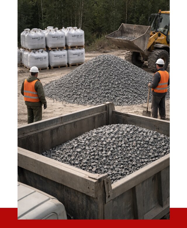 Щебень габбро диабаз 20-40 в Городце от 3442 руб. | ПРОНЕРУДГрд