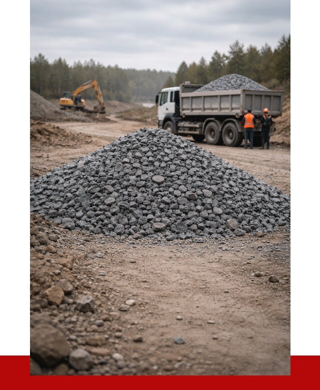 Щебень габбро диабаз фракция 40-70 в Городце от 2227 р-ПРОНЕРУДГрд