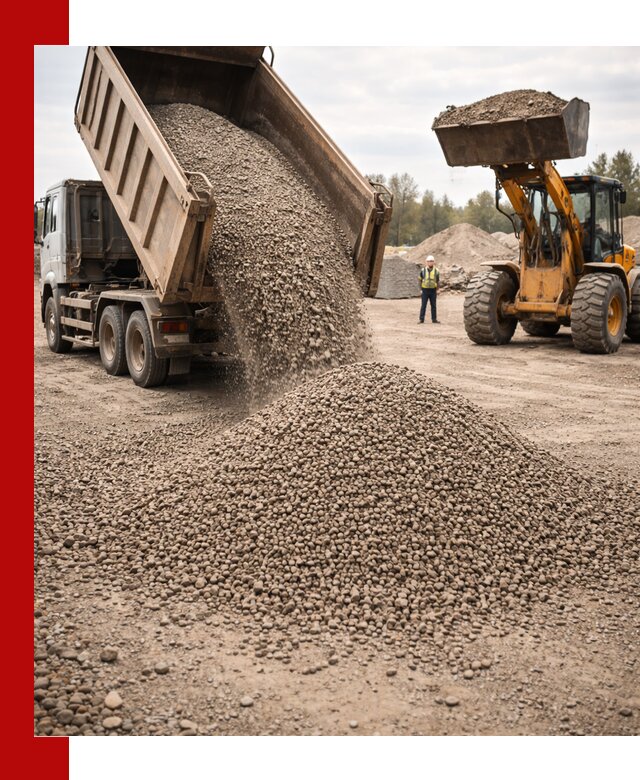 Гравийный щебень фракция 3–10 с доставкой в Городце