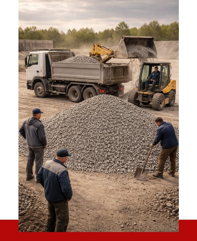 Гравийный щебень фракция 5-20 в Городце от 2430 р. ПРОНЕРУДГрд