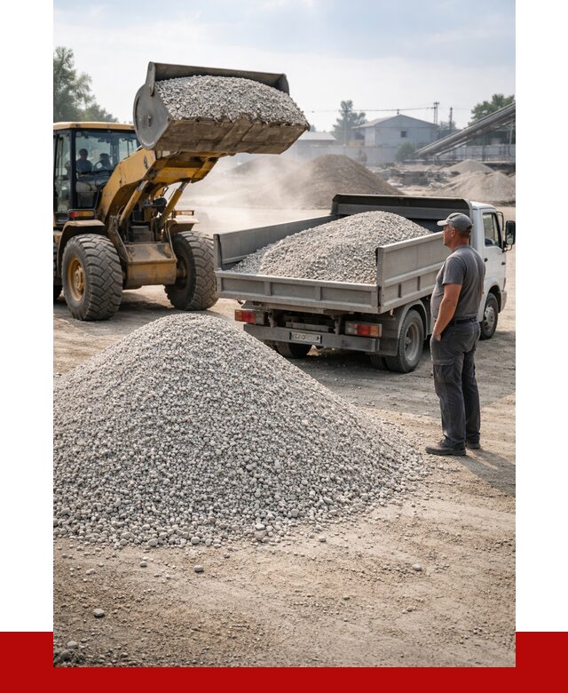 Известняковый щебень фр. 0-5 в Городце от 4252 р. | ПРОНЕРУДГрд