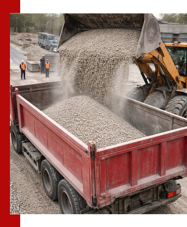 Купить известняковый щебень фракции 0-5 с доставкой в Городце