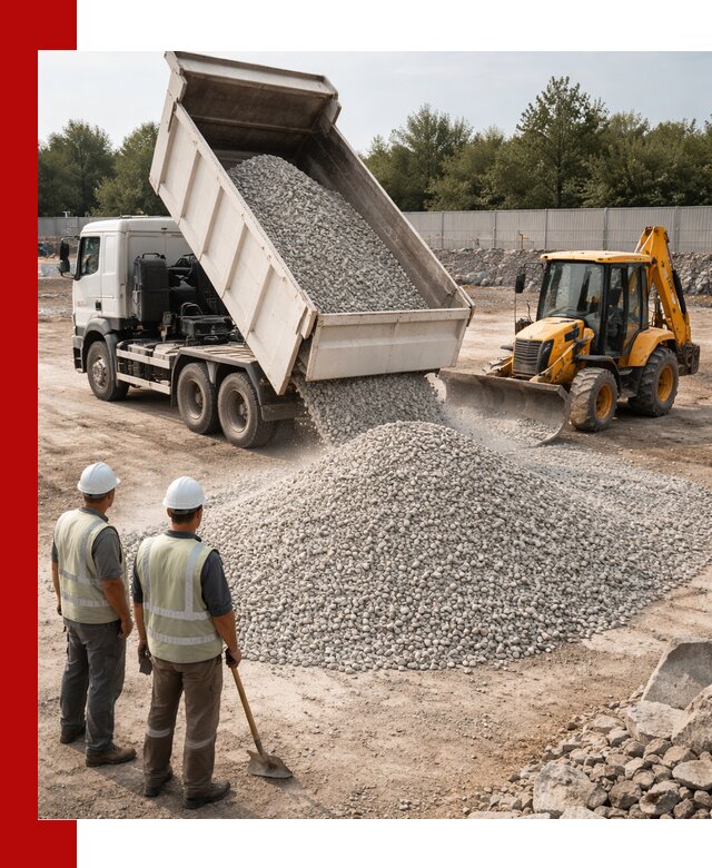 Купить известняковый щебень фракции 5–10 мм с доставкой в Городце