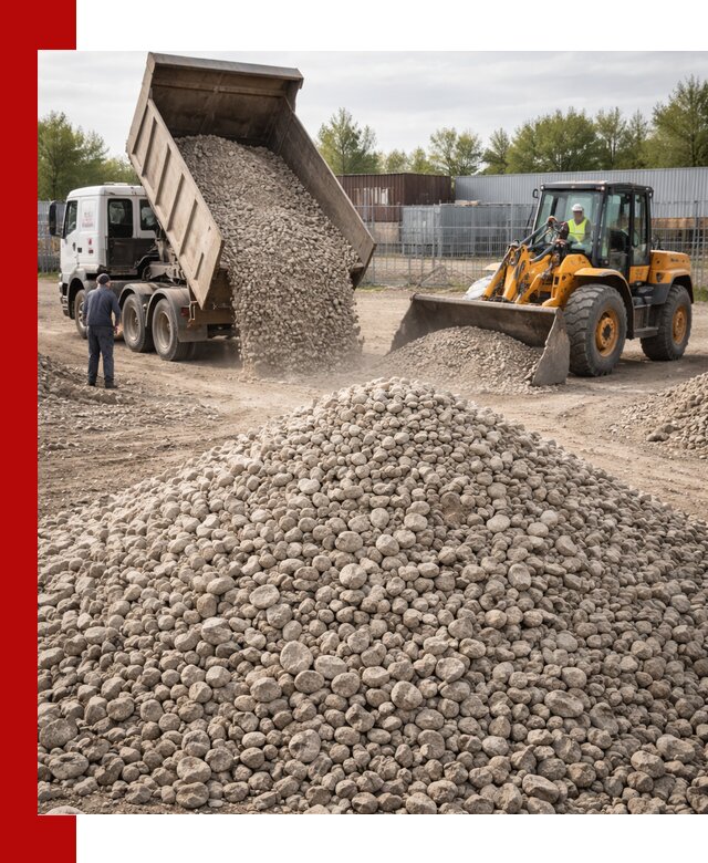 Доломитовый щебень фракции 20–41 с доставкой в Городце