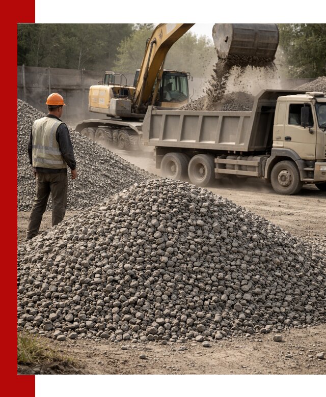 Шлаковый щебень фракция 5-20 с доставкой в Городце