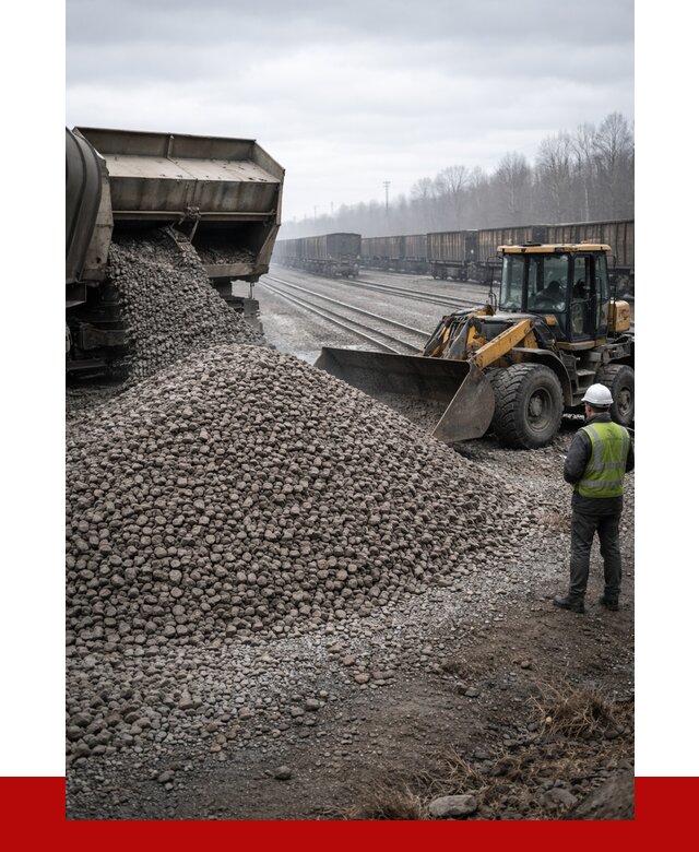 Купить железнодорожный щебень в Городце от 2834 р. | ПРОНЕРУДГрд