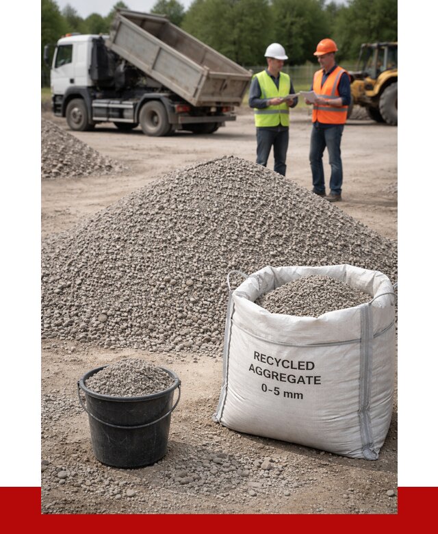 Вторичный щебень фракция 0-5 в Городце от 1620 р. ПРОНЕРУДГрд