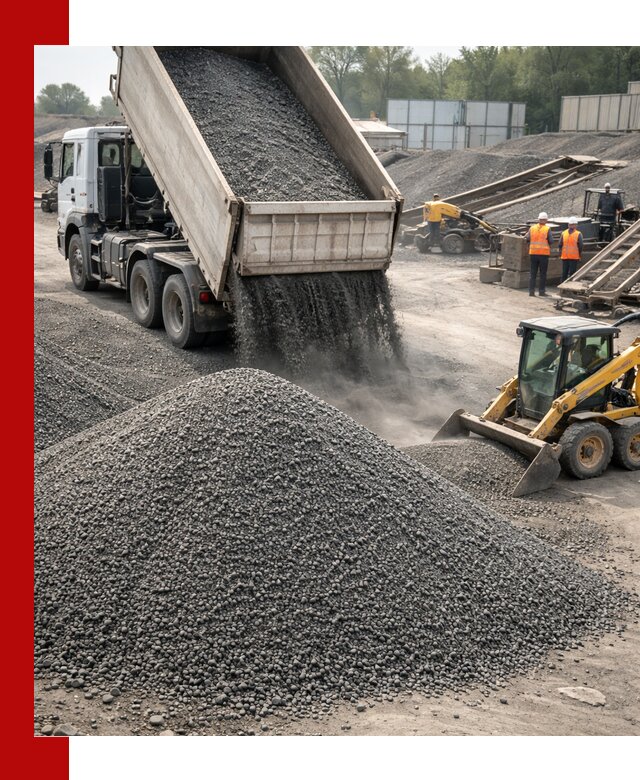Вторичный щебень фракция 0–5 с доставкой в Городце