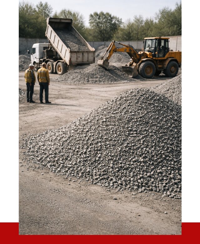 Вторичный щебень фр. 5-20 в Городце от 1620 р. - ПРОНЕРУДГрд