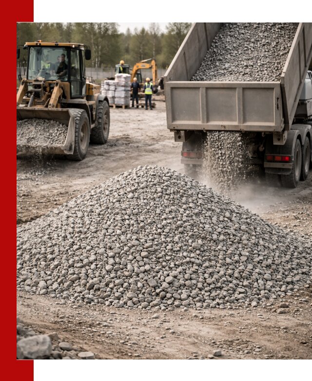 Вторичный щебень фракции 5-20 в Городце — доставка и продажа крупнотоннажно