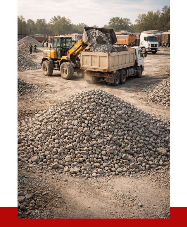 Вторичный щебень фракция 40-70 в Городце от 1761 р, ПРОНЕРУДГрд