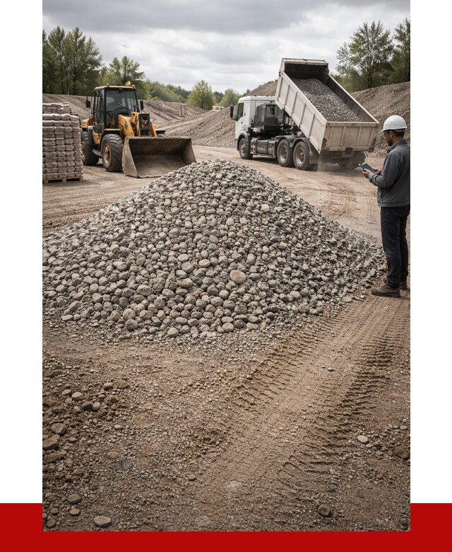 Купить бетонный щебень в Городце, от 3239 р. ПРОНЕРУДГрд