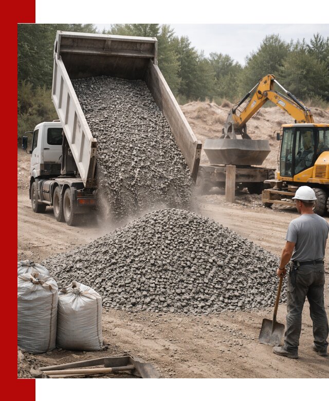 Доставка и продажа бетонного щебня в Городце