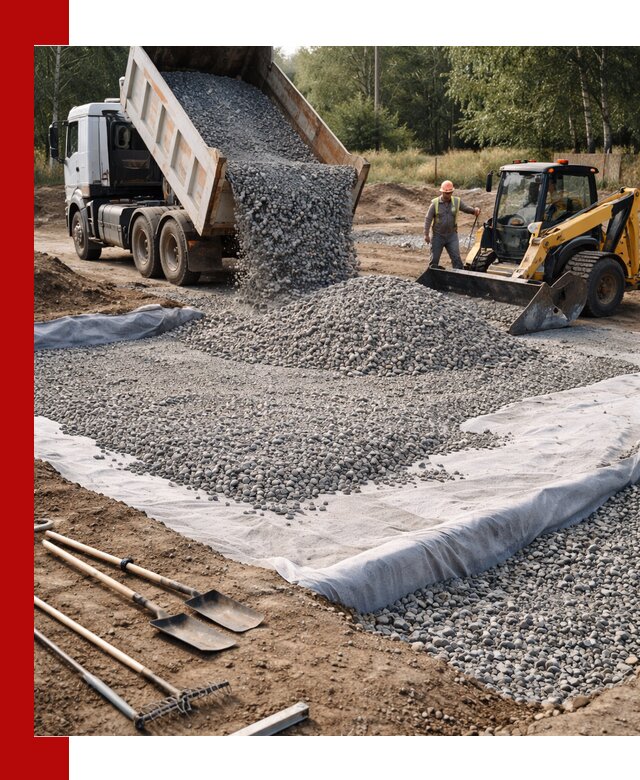 Щебень для фундамента с доставкой в Городце