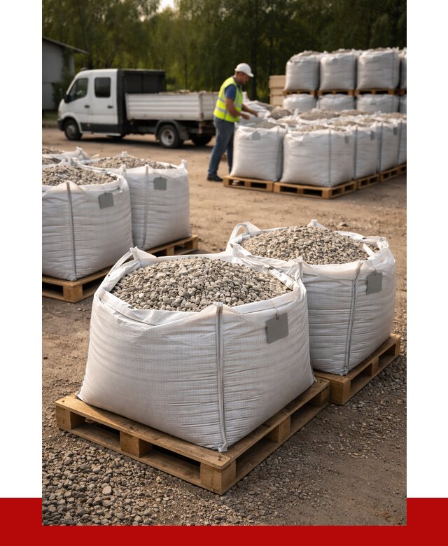 Щебень в мешках с доставкой в Городце от 4252 р. | ПРОНЕРУДГрд