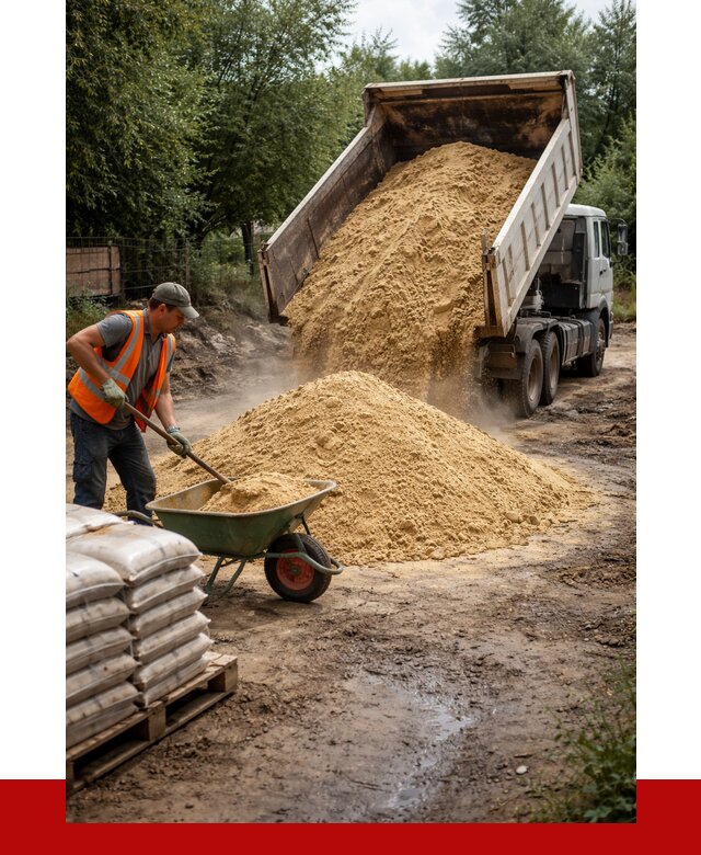 Купить песок с доставкой в Городце от 1822 р. | ПРОНЕРУДГрд