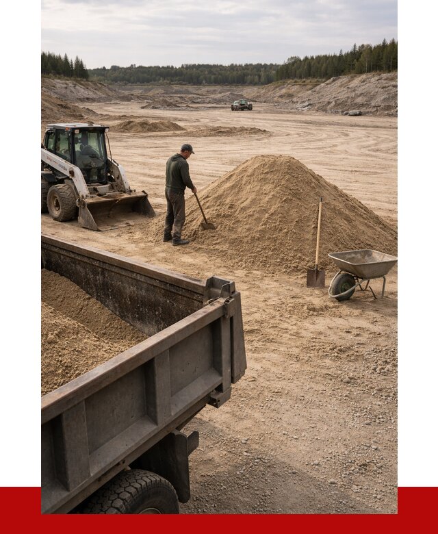 Карьерный песок среднезернистый в Городце, от 2227 р. ПРОНЕРУДГрд