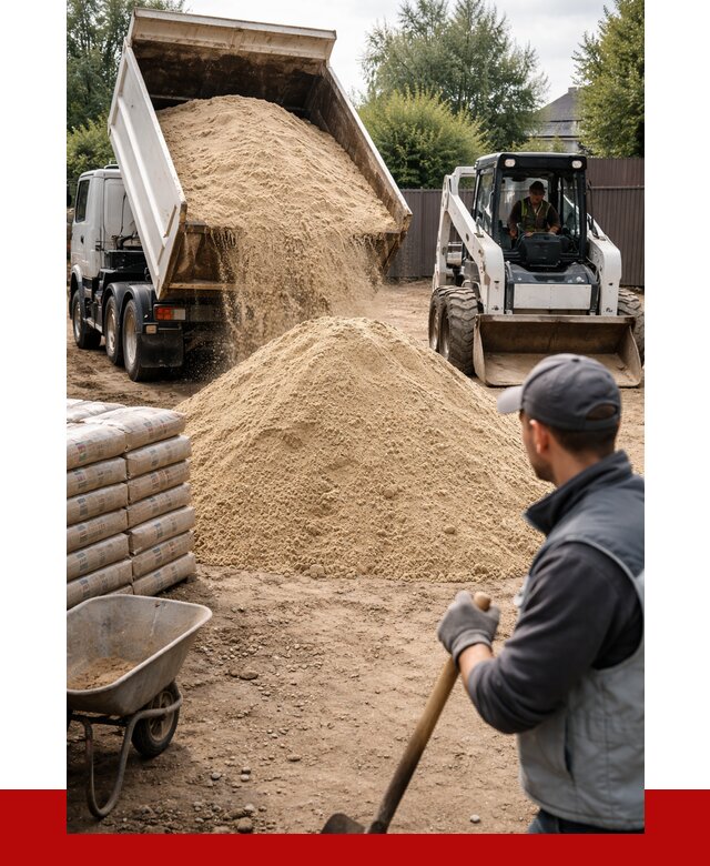 Мытый речной песок с доставкой в Городце от 1468 р. | ПРОНЕРУДГрд