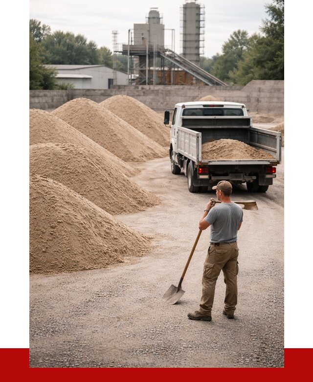 Мытый песок в Городце от 1265 р. с доставкой ПРОНЕРУДГрд