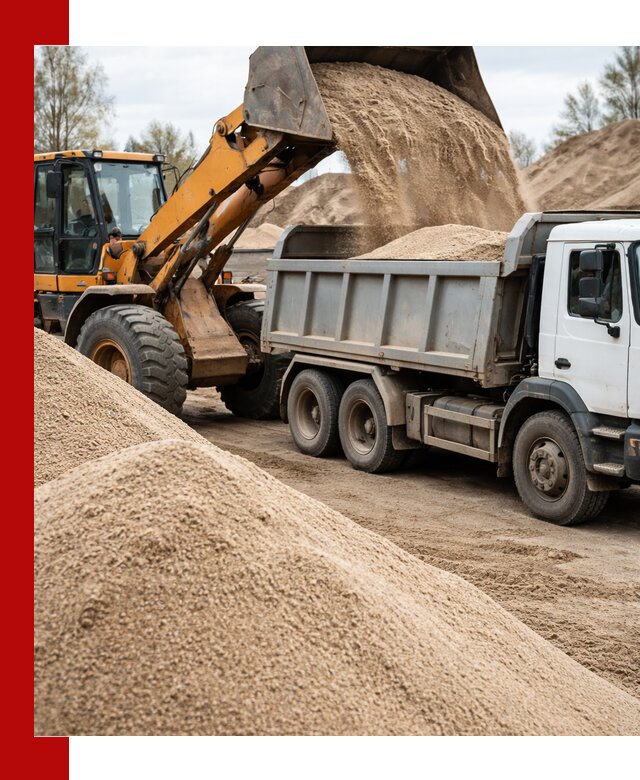 Доставка сеяного песка в Городце оптом и в розницу