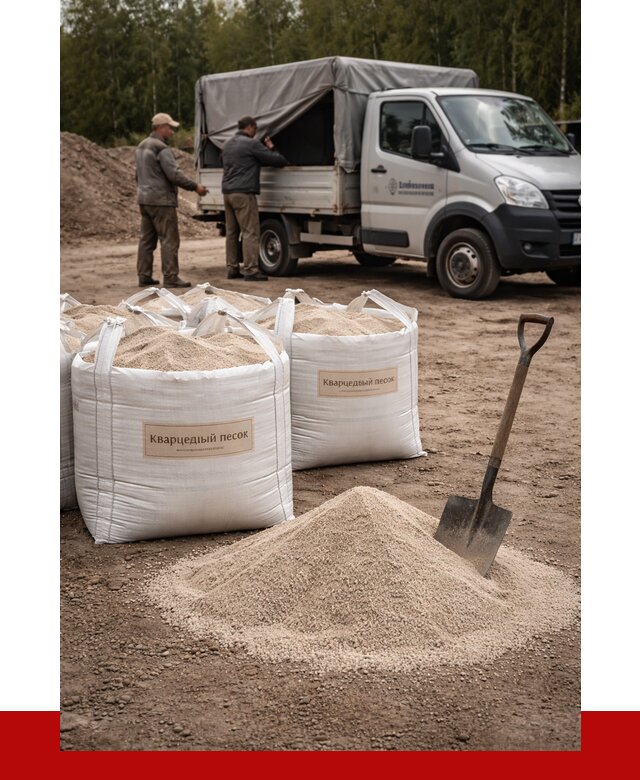 Кварцевый песок для пескоструя в Городце от 4555 р. | ПРОНЕРУДГрд
