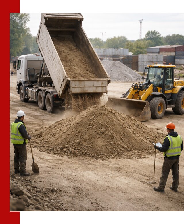 Доставка и продажа пескогрунта оптом и в розницу в Городце