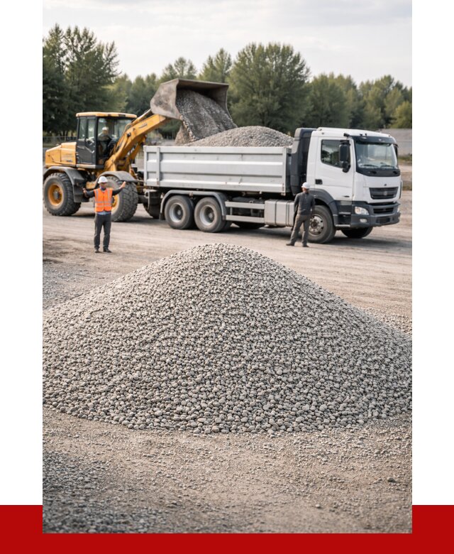 Купить мытый гравий в Городце от 3543 р, доставка ПРОНЕРУДГрд
