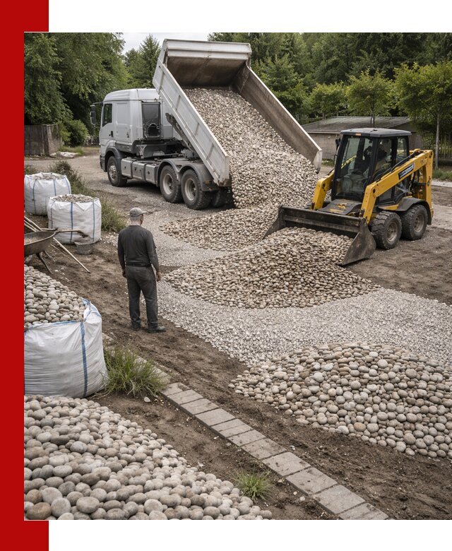 Доставка морской гальки оптом и в розницу в Городце