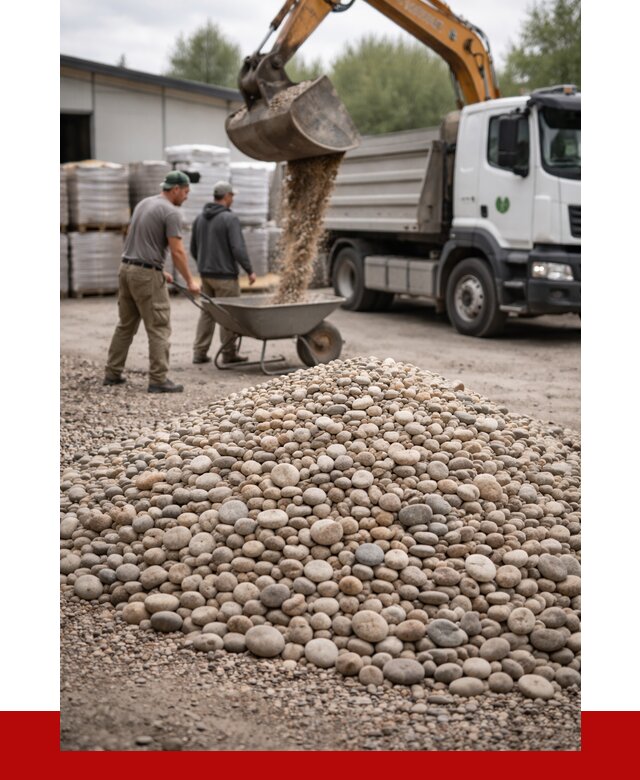 Галька декоративная в Городце от 3239 р. за куб | ПРОНЕРУДГрд