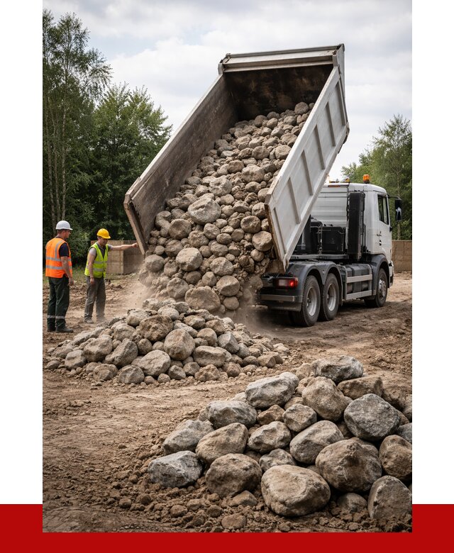 Купить булыжник в Городце с доставкой от 4555 р. за куб | ПРОНЕРУДГрд