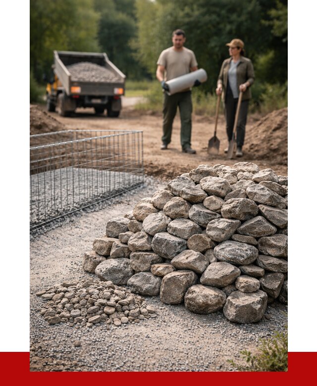 Камень для габионов фракция 100-200 в Городце от 4859 р. | ПРОНЕРУДГрд