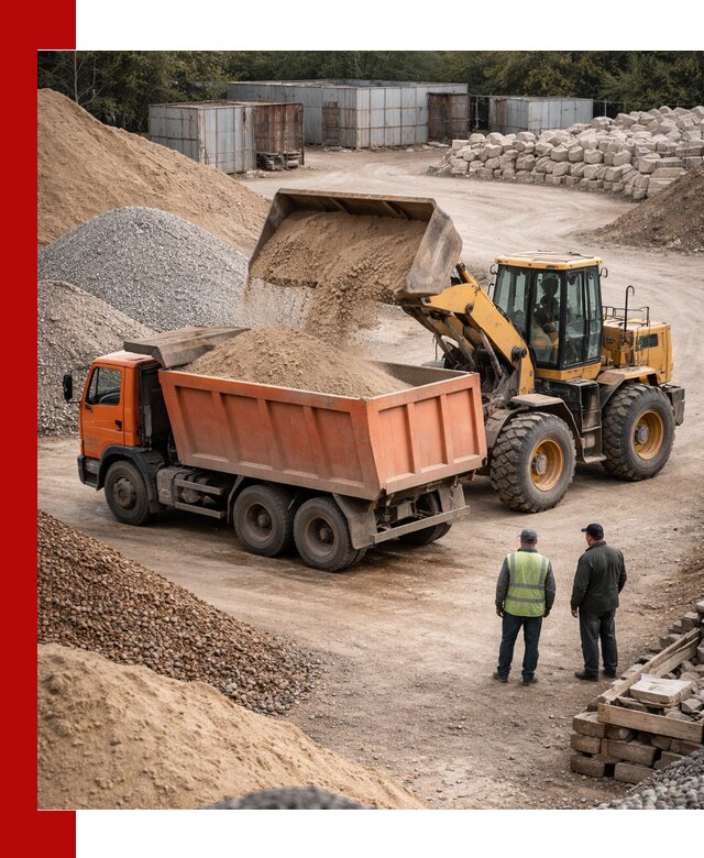 Доставка сыпучих смесей и смесей для стройки в Городце