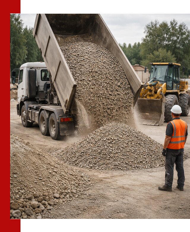 Доставка щпс в Городце — щебеночно-песчаная смесь под заборы и дорожки