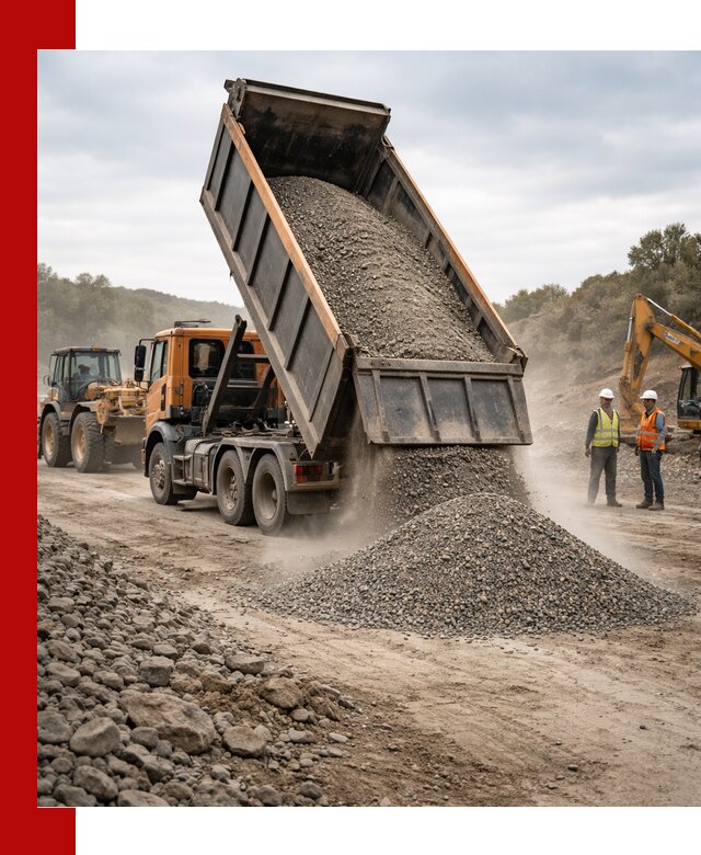 Щебёночно-песчаная смесь ЩПС С1 с доставкой в Городце