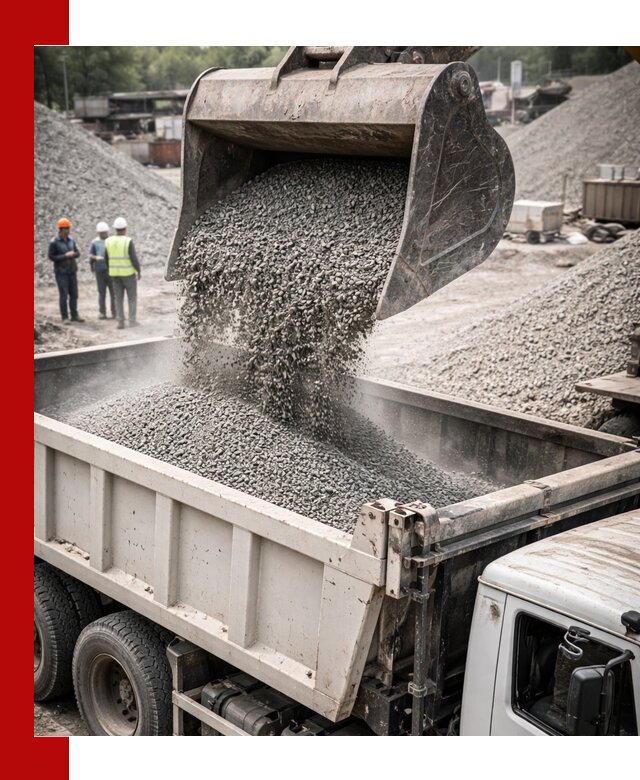 Отсев и крошка для строительства и дорожных работ в Городце