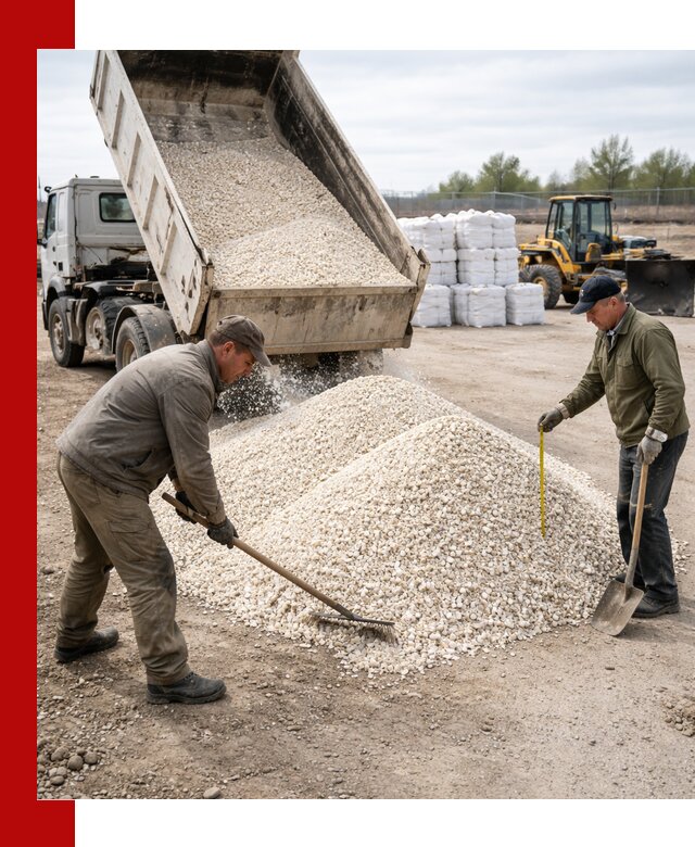 Мраморная крошка с доставкой и разгрузкой в Городце