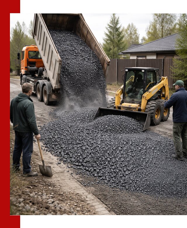 Крошка габбро с доставкой в Городце для строительных работ