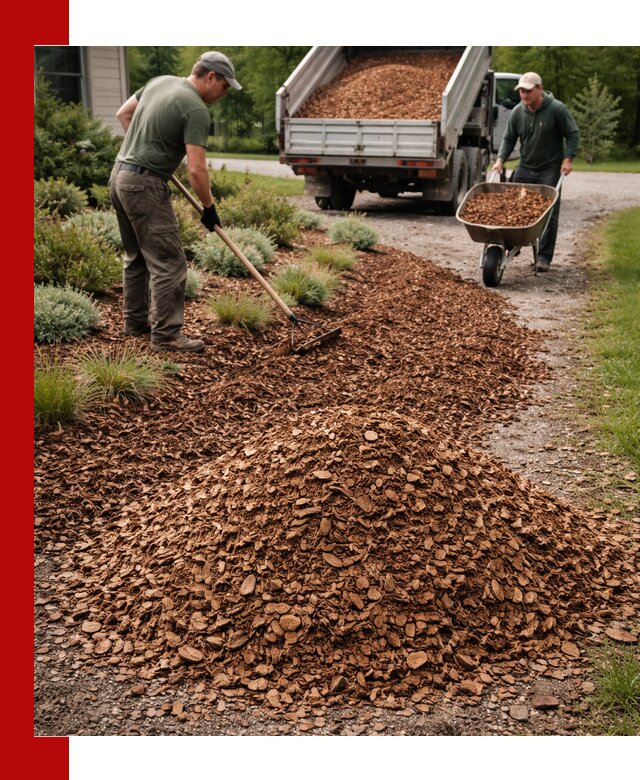 Крошка для мульчирования с доставкой в Городце