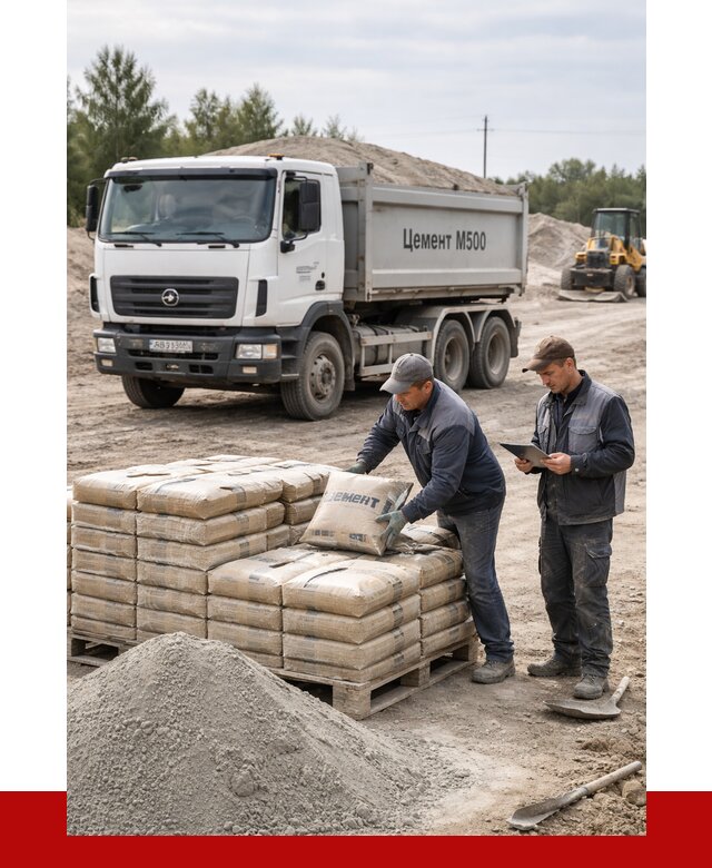 Купить цемент м500 с доставкой в Городце от 5264 р. | ПРОНЕРУДГрд