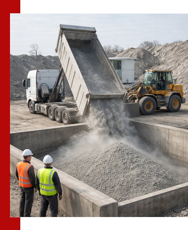 Доставка цемента навалом в Городце крупными партиями