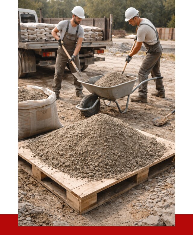 Цементно песчаная смесь М100 в Городце от 5264 р. за куб | ПРОНЕРУДГрд