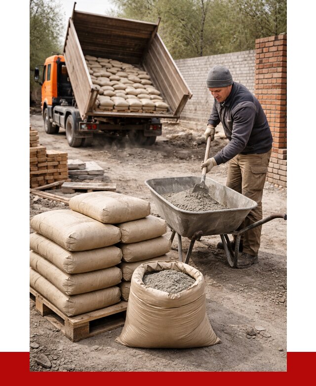 Купить сухую смесь для кладки в Городце от 1215 р. | ПРОНЕРУДГрд