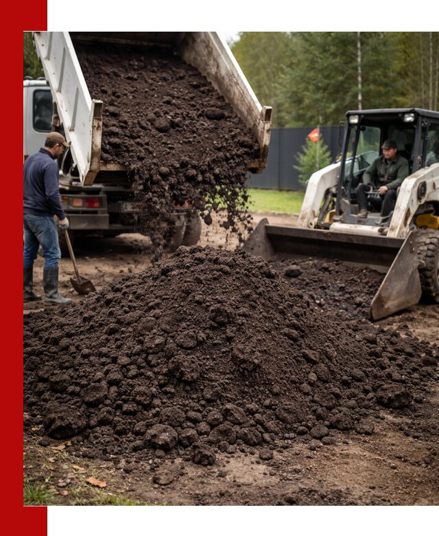 Плодородный грунт с доставкой в Городце для садов и огородов