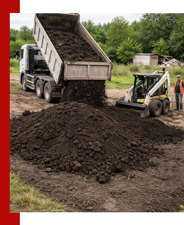 Поставка плодородной земли с доставкой самосвалом в Городце
